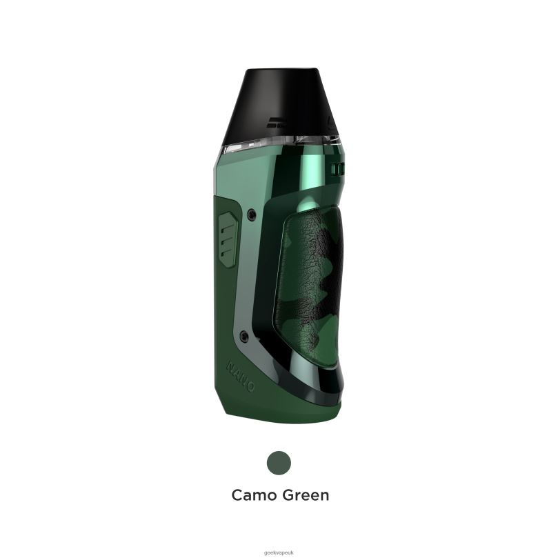 GeekVape Aegis Nano Kit 800mAh Camo Green R4F8F126 - Geek Vape UK Store Online