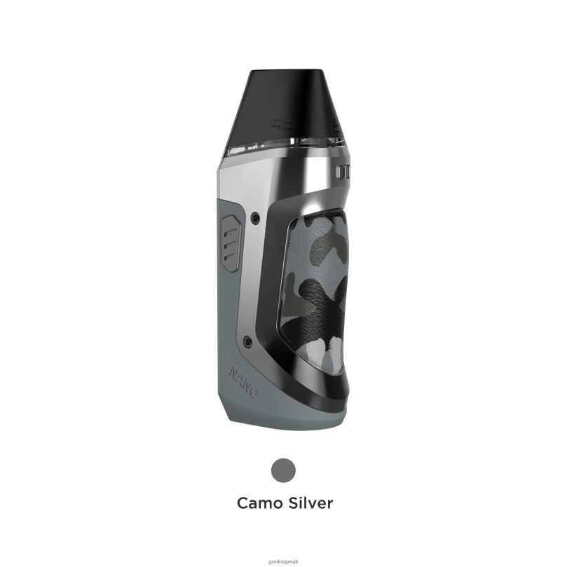 GeekVape Aegis Nano Kit 800mAh Camo Silver R4F8F127 - Geekvape UK