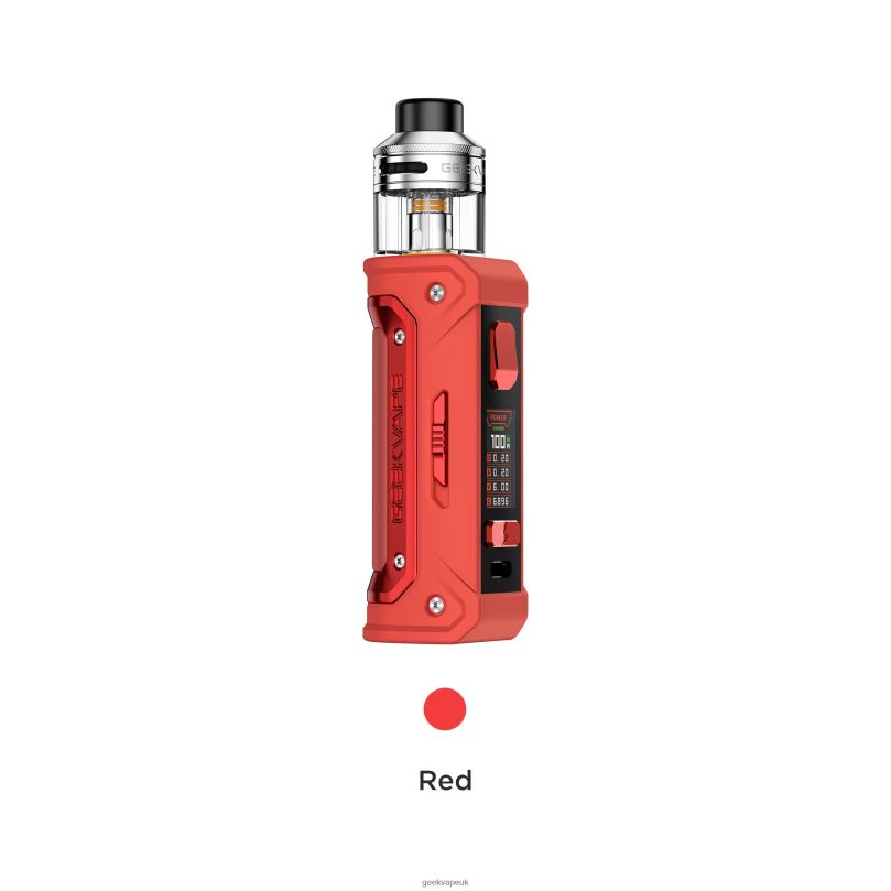 GeekVape E100i Kit 3000mAh Red R4F8F148 - Geekvape UK Store