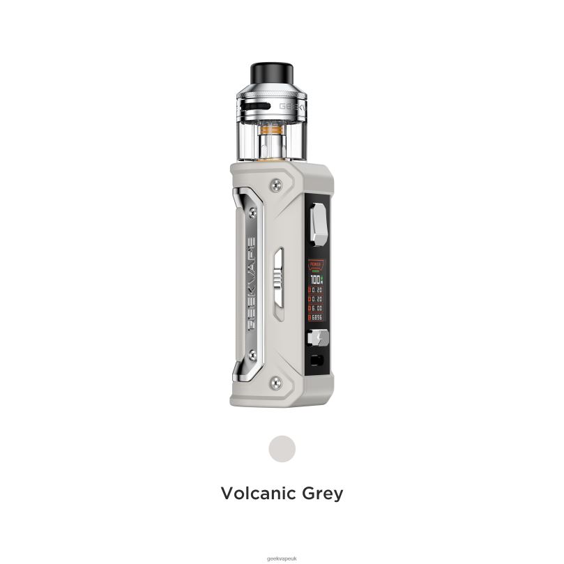 GeekVape E100i Kit 3000mAh Volcanic Grey R4F8F145 - Geek Vape Online