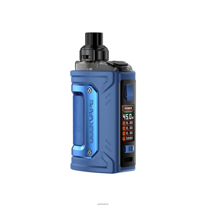 GeekVape H45 Classic (Aegis Hero 2 Classic) Pod Kit 1400mAh 4ml Blue R4F8F106 - Geek Vape UK Store Online