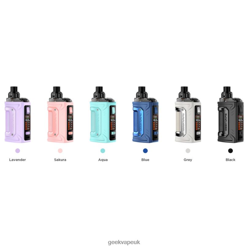 GeekVape H45 Classic (Aegis Hero 2 Classic) Pod Kit 1400mAh 4ml Grey R4F8F110 - Geekvape UK Price