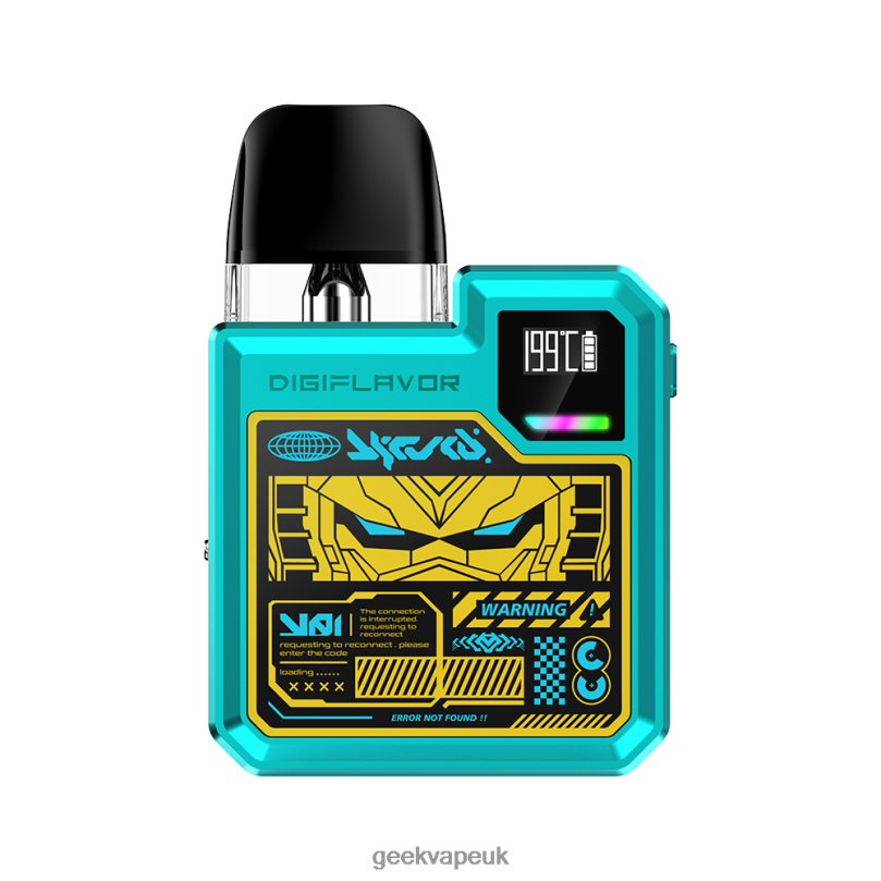 GeekVape Digiflavor Digi-Q Kit 1000mAh Mecha Blue R4F8F74 - Geek Vape UK