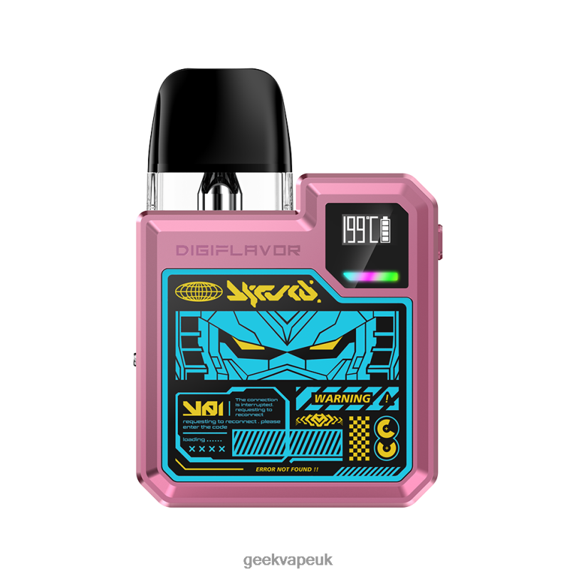 GeekVape Digiflavor Digi-Q Kit 1000mAh Mecha Pink R4F8F76 - Geek Vape UK Store Online