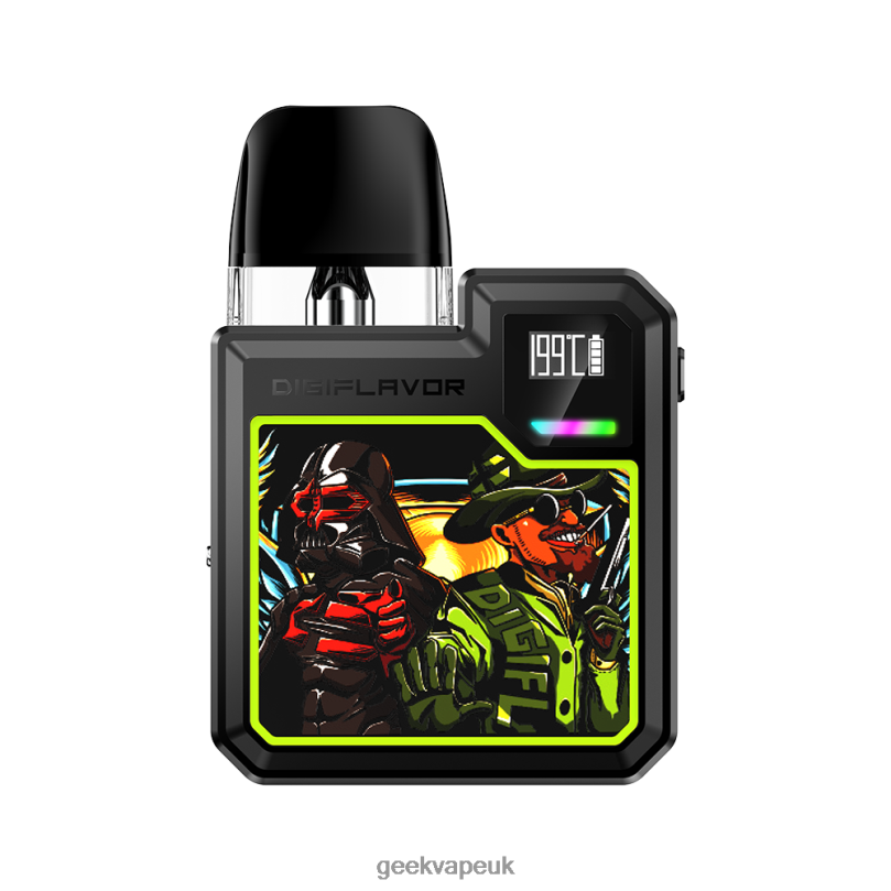 GeekVape Digiflavor Digi-Q Kit 1000mAh Warrior Black R4F8F73 - Geekvape Sale UK