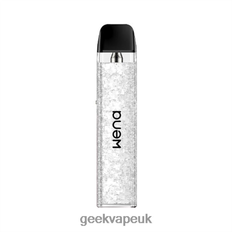 GeekVape Wenax Q Mini Kit 1000mAh 2ml Silver Gem R4F8F82 - Geekvape Store