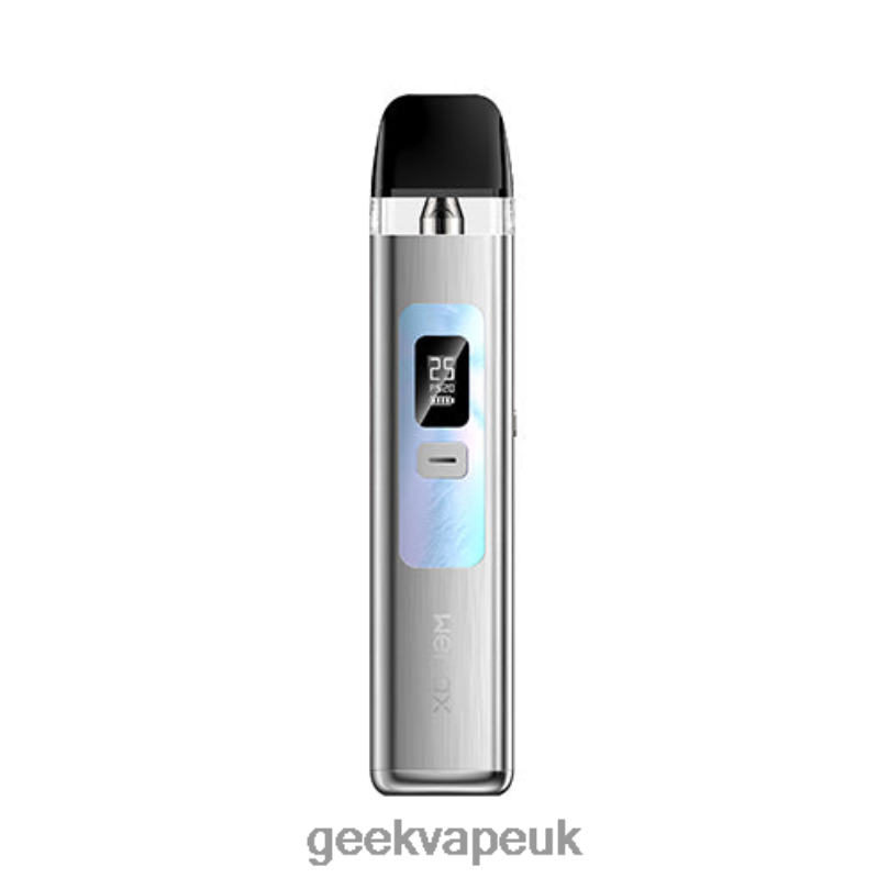 GeekVape Wenax Q Pod System Kit 1000mAh Silver R4F8F156 - Geek Vape UK Store Online