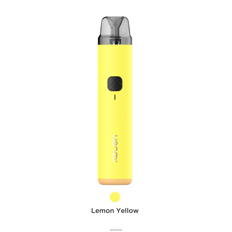 GeekVape Wenax H1 Starter Kit 1000mAh Lemon Yellow R4F8F115 - Geek Vape Online
