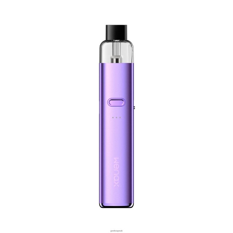 GeekVape Wenax K2 Kit 1000mAh 2ml Matte Violet R4F8F166 - Geek Vape UK Store Online