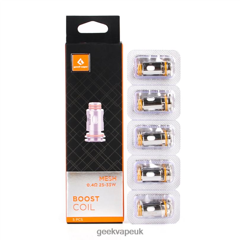 GeekVape 5pcs/Pack B Series Coil B0.4 OHM R4F8F10 - Geekvape UK Price