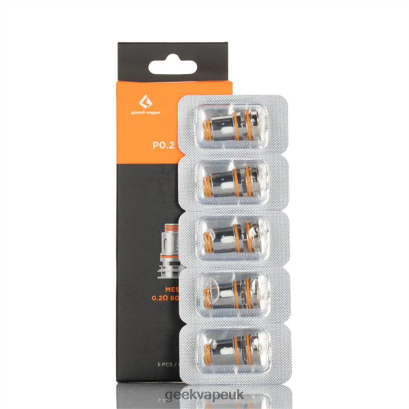 GeekVape 5pcs/Pack P Series Coil P0.2 OHM R4F8F13 - Geekvape Sale UK